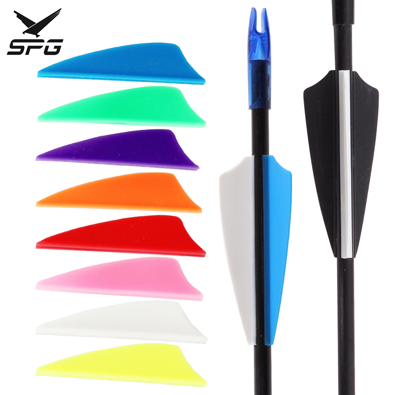 24 Archery Flat Arrow Nocks For 6.2mm Inner Diameter Arrow Shafts
