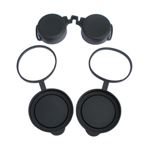 Juego de tapas de lente objetivo y ocular de 50 mm, de goma, para telescopio, binoculares, 50 mm, universales - Product Image 1