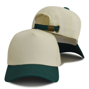 Gorra de Béisbol de Alta Calidad Personalizada con Logotipo Bordado en 3D, 5 Paneles, 100% Algodón, con Lazos y Visera en Relieve, Gorra Deportiva Lisa - Product Image 6