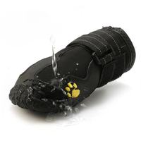 Chaussures pour chien en cuir PU imperméables, antidérapantes et réfléchissantes pour le dropshipping – Bottes d'extérieur pour animaux de compagnie pour la course et la marche toutes saisons