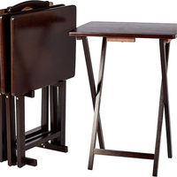 Table basse en bois massif durable de style nordique moderne pour le salon