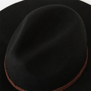 X1247 Nuevo Sombrero Panamá Retro para Adultos, Estilo Jazz, Ala Ancha, Transpirable, Unisex, para Iglesia, Casual, Aire Libre - Product Image 5