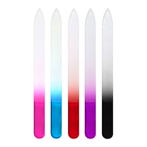 KADS 1PC Glass <b>Nail</b> <b>File</b> Set Double-Sided Straight Professional Durable Fingernail Polish Sanding Buffer Manicure <b>Nail</b> Care - Product Image 1