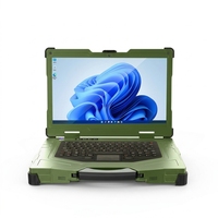 Ordinateur portable professionnel intelligent multi-usage 15,6 pouces à écran unique, triple protection renforcée, portable pour le travail