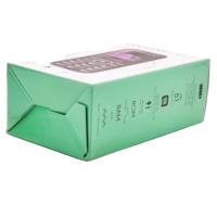 Kotak Kertas Bergelombang Cetak Warna Kustom, Kotak Kemasan Eceran Ponsel, Kemasan Bergelombang Warna Ponsel 4G Grosir