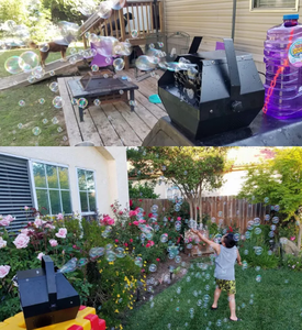 Máquina de Burbujas DJS Party Bubble Effect de 60W (Modelo Pequeño) para Eventos y Uso por DJ, Líquido Seguro y No Tóxico, Hecho en Guangdong - Product Image 6