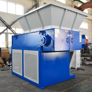 Mini Metal <strong>Shredding</strong> Single Shaft Shredder Machine Twin Shaft Whole Waste <strong>Rubber</strong> Plastic Paper Shredder - Product Image 3