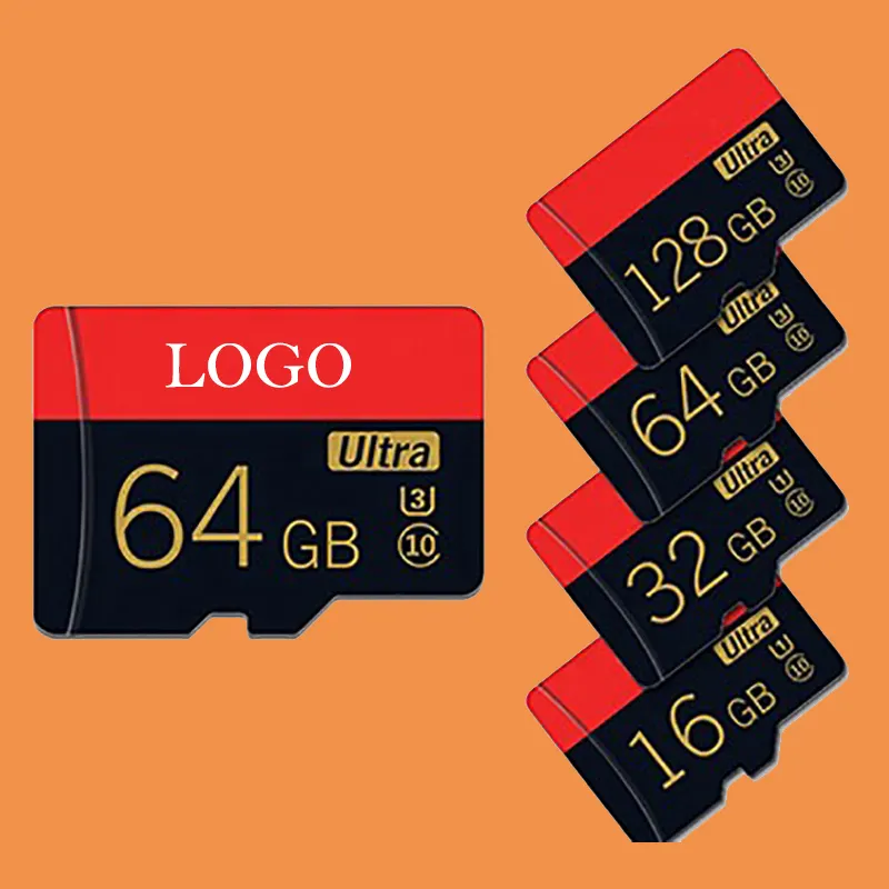 ODM OEM Class10 C10 U1 U3 V30 V60 TF Card 128 GB TF SD Card Custom Logo 2GB 4GB 8Gb 16GB 32GB 64GB 128GB 256GB 512GB Memory Card
