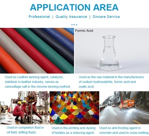 CAS 141-53-7 เคมีภัณฑ์ Hcoona เกลืออินทรีย์ โซเดียมฟอร์เมต โรงงานผลิตและจำหน่าย - Product Image 6