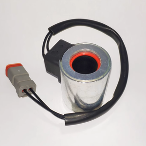 Xcmg Graafmachine Xe60, Xe80, Xe135, Xe150 Elektrische Klep Spoel Binnendiameter 19Mm Hoogte 50Mm 12V Of 24V - Product Image 2