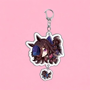 OEM ODM Charm Acrílico de Personajes de Umamusume Pretty Derby de 2 Pulgadas: Special Week, Rice Shower, Tokai Teio - Product Image 4