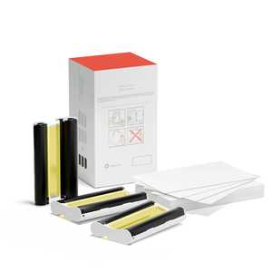 Kit de cartouches d'encre et papier photo compatible <span class=keywords><strong>Canon</strong></span> Selphy CP1300 CP1200 CP1500 CP910 CP900, 108 feuilles, <span class=keywords><strong>format</strong></span> carte postale - Product Image 4