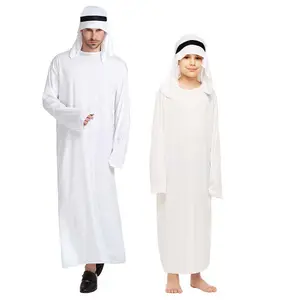 Costume arabo da uomo del medio oriente del fornitore della cina con e copricapo AMHC-003