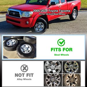 Pieles de rueda de <span class=keywords><strong>16</strong></span> pulgadas aptas para <span class=keywords><strong>Toyota</strong></span> Tacoma 2005-2023;4 unids/set - Product Image 3