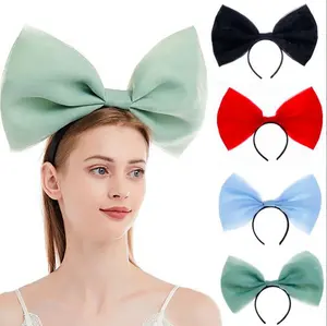 Super Big Bow Hair Clasp Girls Party Birthday Amazing Hair Ornaments Fashion Street Photograph Hair Accessories