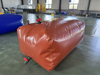 Réservoir souple pliable en PVC pour la collecte d'eau, le stockage et l'irrigation agricole
