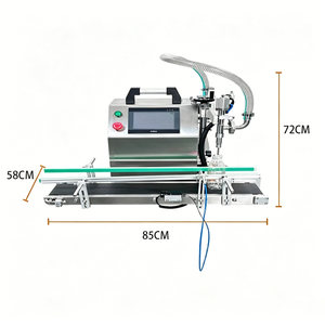 Automatic Liquid Filling Packing Machine Glass Plastic Bottle <b>Small</b> Digital Control Liquid Filling Machine - Product Image 2