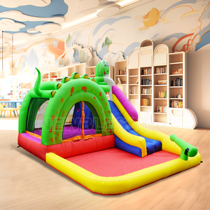 Castillo Inflable Blanco Pequeño de Tela Oxford para Niños con Piscina de Pelotas NB-93016, Brincolín Inflable de Grado Comercial para Uso Doméstico - Product Image 5