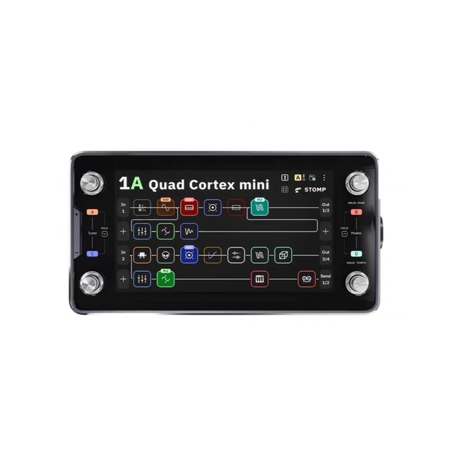 Neural DSP Quad Cortex Mini Ultra-Compact Amp Modeler & Multi-FX Processor / Guitar Effects Pedal