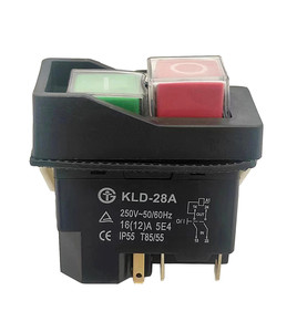 Interruptor de taladro electromagnético KLD-28A, pulsador de <span class=keywords><strong>5</strong></span> pines, IP55 - Product Image 5