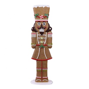 Gran oferta 2025, estatua <span class=keywords><strong>de</strong></span> escultura <span class=keywords><strong>de</strong></span> exhibición <span class=keywords><strong>de</strong></span> hombre <span class=keywords><strong>de</strong></span> jengibre <span class=keywords><strong>de</strong></span> Navidad <span class=keywords><strong>de</strong></span> fibra <span class=keywords><strong>de</strong></span> vidrio bonita personalizada para decoración <span class=keywords><strong>de</strong></span> Navidad al aire libre/interior - Product Image 6