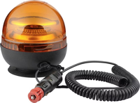 Balise d'avertissement magnétique rechargeable Shinemien KM-501R, 7 modes de clignotement, lumière stroboscopique LED sans fil avec ventouse, éclairage d'urgence