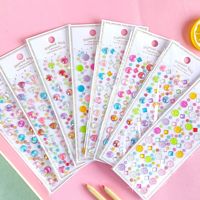 Aierflorist Peinture Diamant Puzzle Cristal Acrylique DIY Fait Main Décorations Princesse Dansante Autocollants Gemmes 3D Pierres Précieuses Colorées