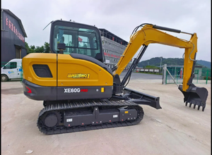 Niedriger Preis 6Ton neues Modell Kubota Motor XE60GPro Kubota Bagger Mini bagger 6 Tonnen Bagger
