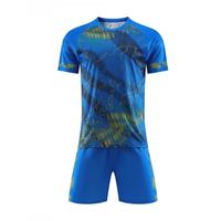 Hochwertige individuell bedruckte Fußball Trikot Set Großhandel Fußball Uniform Team Logo Sublimation Design Fußball T-Shirt Shorts