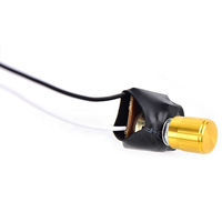 OEM عالية الجودة 220V 1A/3A الذهب والفضة لهجة مصباح طاولة مجموعة كاملة باهتة مفتاح دوار 2 الطريق