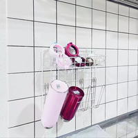 Égouttoir multifonctionnel en acier inoxydable 201 pour évier de cuisine, support de rangement pour tasses, support de séchage pour thermos, support de rangement pour bouteilles