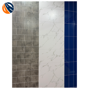 Panneau <span class=keywords><strong>mural</strong></span> décoratif en PVC SPC, surface rainurée géométrique, aspect <span class=keywords><strong>ardoise</strong></span>, panneau intérieur à rainures en V - Product Image 5