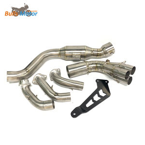 Tubo de escape de aleación de titanio de alto rendimiento MT09 2021 2022 tubo colector de escape de <span class=keywords><strong>Moto</strong></span> tubo silenciador de escape - Product Image 1