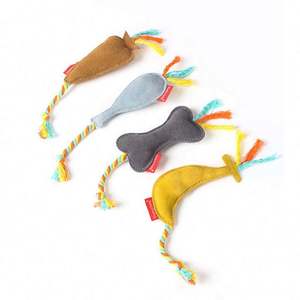 Jouets <span class=keywords><strong>pour</strong></span> <span class=keywords><strong>chiens</strong></span> Jouets à mâcher en cuir de vachette résistants aux morsures <span class=keywords><strong>pour</strong></span> chiots - Product Image 1