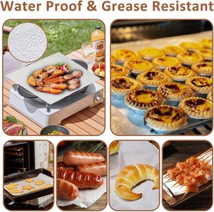 Biểu Tượng Tùy Chỉnh In Ấn Bánh <span class=keywords><strong>Sandwich</strong></span> Bánh Hamburger Bao Bì Mỡ Bằng Chứng Mô Giấy Bánh <span class=keywords><strong>Sandwich</strong></span> Gói Không Thấm Mỡ Cấp Thực Phẩm Giấy Sáp - Product Image 4