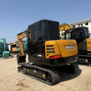 Miniexcavadora SANY Usada de 6 Toneladas SY60C Pro, Máquina Excavadora Compacta de Orugas/Microexcavadora Sany SY 60C SY60 en Venta, Disponible en Stock - Product Image 2