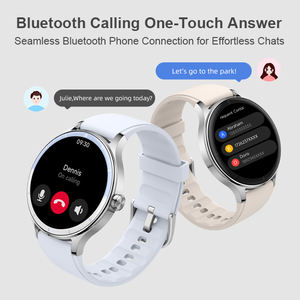 ผู้ผลิตสมาร์ทวอทช์ระดับพรีเมียมปี 2025 สำหรับผู้หญิง ติดตามการออกกำลังกาย รองรับโหมดกีฬามากกว่า 100 โหมด พร้อมระบบสั่งงานด้วยเสียง AI โทรออกผ่านบลูทูธ กันน้ำระดับ IP68 รองรับ IOS และ Android - Product Image 3