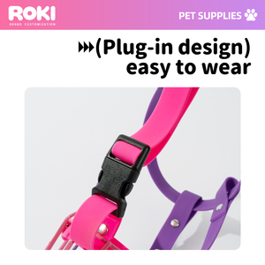 Dog Muzzle Stainless steel Basket Muzzle for Dogs Allows Panting and Drinking Prevents Unwanted Barking <b>Biting</b> and Chewing - Product Image 2