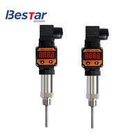 Transductor de Temperatura Pt100, Sonda de Termopar, Sensor de Temperatura OEM ODM, Clasificación IP66, Resolución de 0.1C, Transmisor de Temperatura