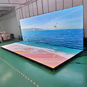 แผงพื้นเต้นรำ LED แบบโต้ตอบกันน้ำและกันความชื้นสำหรับเช่าเวที P3.91 P5.2 P4.81หน้าจอกระเบื้องปูพื้นแบบ LED - Product Image 3