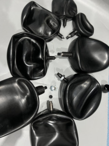 ยางรองรับแรงดัน RUBBER4L 7/8-14 UNF (เกลียวภายนอก) 1/2-20 UNF (เกลียวภายใน) วัสดุเหล็กหล่อ อะไหล่รถปั๊มคอนกรีต OEM - Product Image 3
