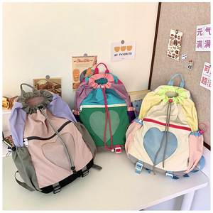 קוריאני s פריטים מותאמים אישית טיול אולטרה-לבן עמיד למים תרמיל ניילון צבע מגוון רחב - Product Image 2