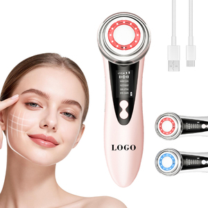 0728 2026 Nuevo Masajeador Facial con Vibración Sónica, Dispositivo de Compresión Caliente para Lifting Facial, Reafirmación de la Piel, Limpieza Profunda, Antienvejecimiento, Belleza en Casa - Product Image 1