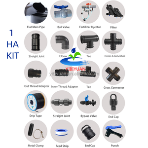 Kit de Sistema de Riego por Goteo para Jardín, Listo para Enviar, Tira Emisora de 16 mm, Cinta de Riego por Goteo de 8 Mil y 30 cm - Product Image 3