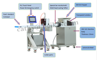 Extrudeuse, 1 an, garantie 12 mois, petites barres de protéines pour la fabrication de fruits