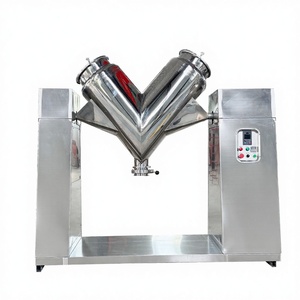 เครื่องผสมรูปตัววีขนาด 200 ลิตร ประสิทธิภาพสูง สำหรับผสมผง วัสดุแห้ง อาหารเคมี  ทำจากสแตนเลส - Product Image 1