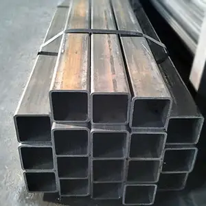 Bau Eisen rohr Preise (ISO) geschweißte quadratische und rechteckige Rohre Stahl Preis pro kg