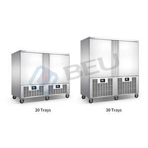 Congélateur à air pulsé commercial à basse température (-40°C) avec 3, 5, 10 ou 15 plateaux pour pommes de terre et poulet - Product Image 3