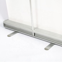 Présentoir Publicitaire 2026 Nouveauté Tendance 60*160 80*200 Support de Sol Portable en Aluminium Rétractable et Pliable pour Magasin et Exposition