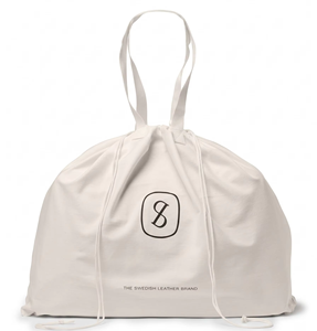Sacchetto Regalo in Cotone a Righe per Matrimonio, Riutilizzabile con Cordoncino, Logo Stampato, per Scarpe, Vestiti, Calze, Sacchetto Antipolvere - Product Image 1